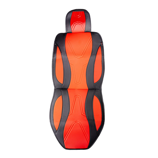 Red Racer Luxury Seat Covers – 2PC Front Car Seat Set, Universal Fit with Sport Design, Padded Comfort & Anti-Slip Grip