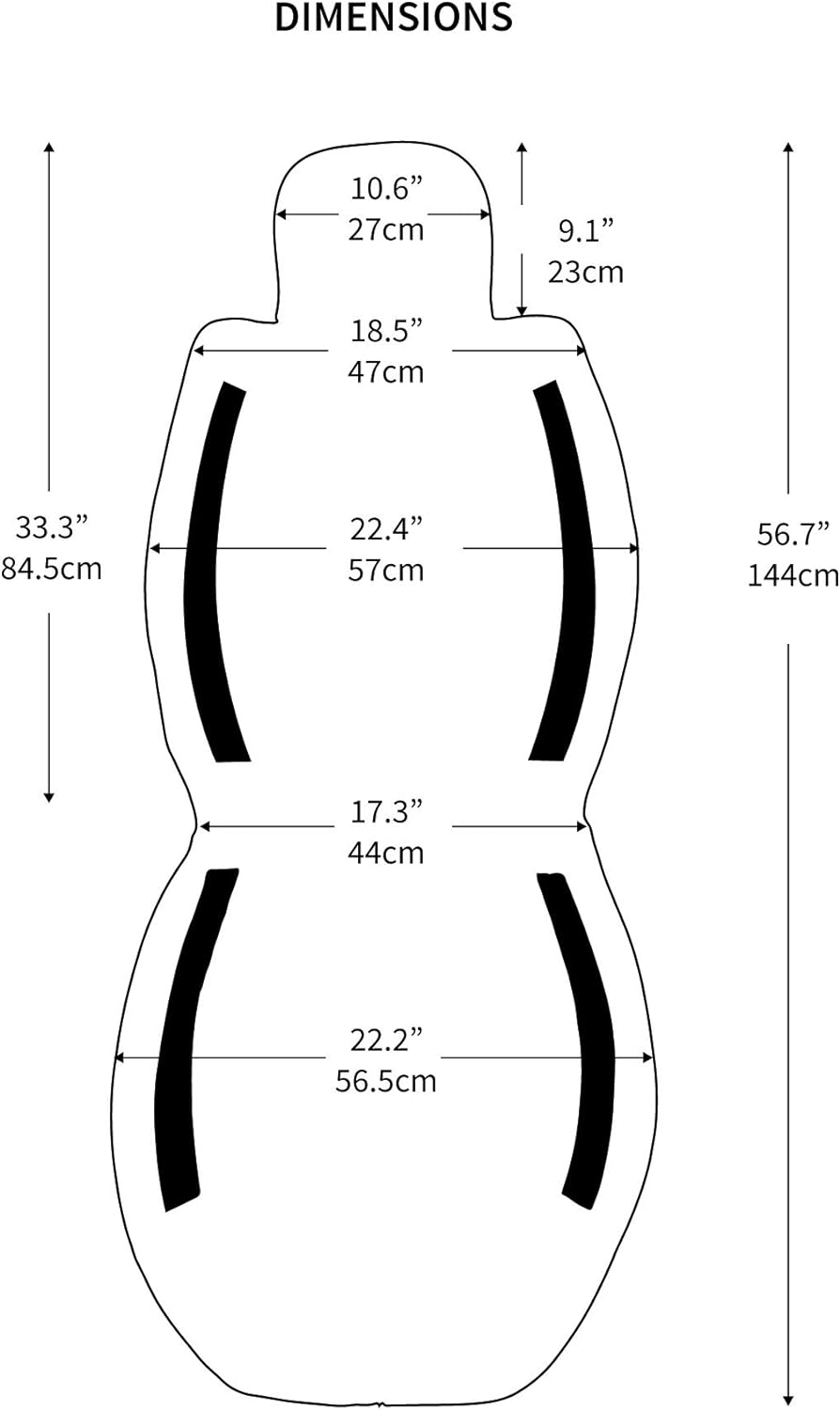 Padded Black Front Luxury Seat Cover – 1 PC Universal Fit Car Seat Protector with Thick Elastics & Stainless-Steel Hooks, Easy to Clean and Side-Airbag Compatible