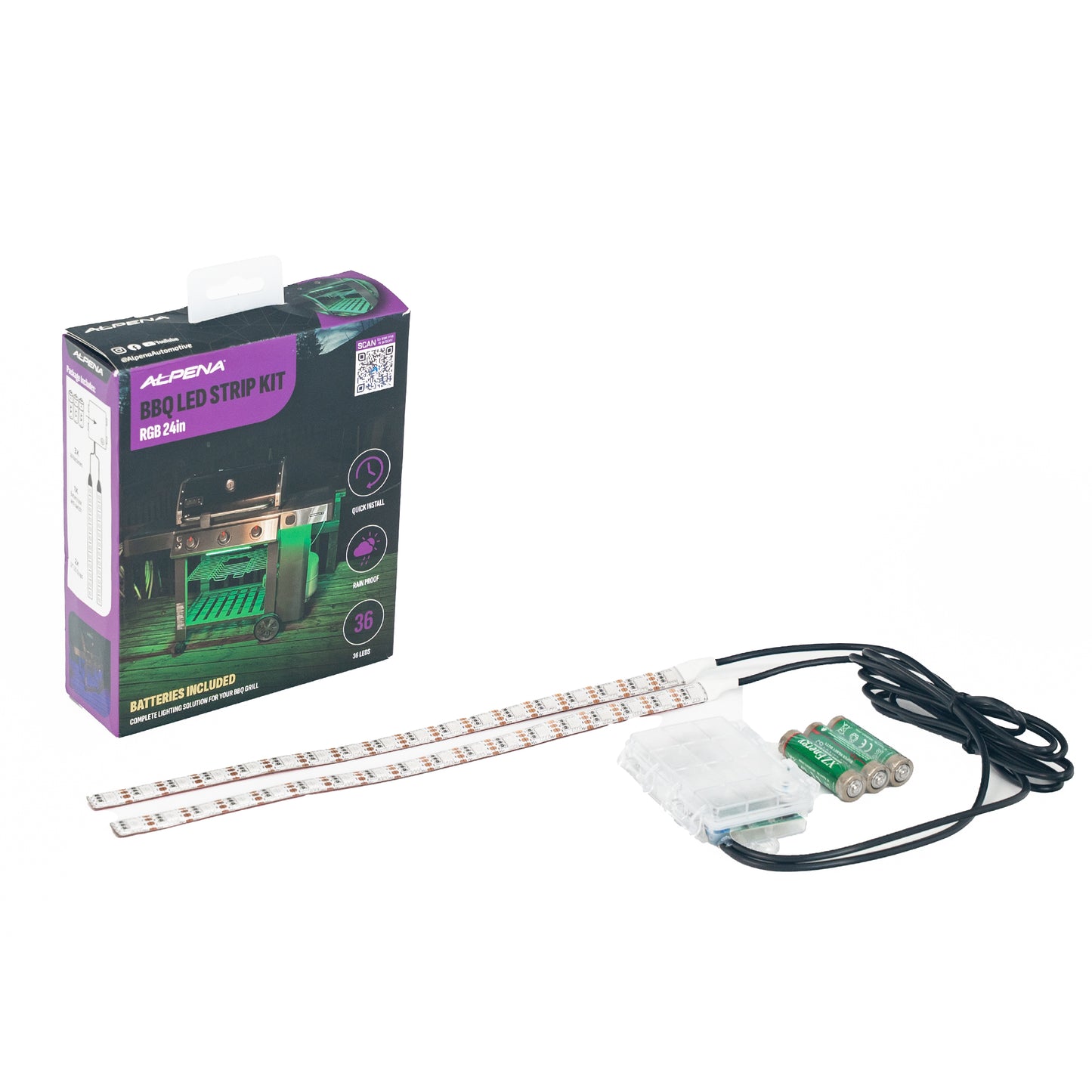 BBQ LED Light Kit – 24in RGB with Battery