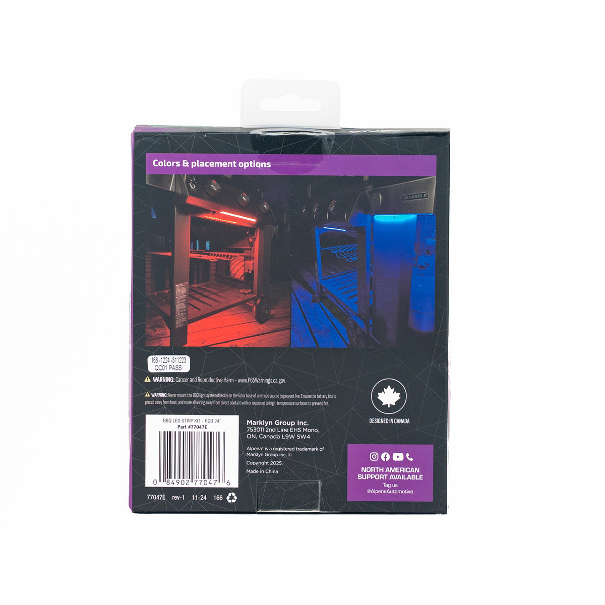 BBQ LED Light Kit – 24in RGB with Battery