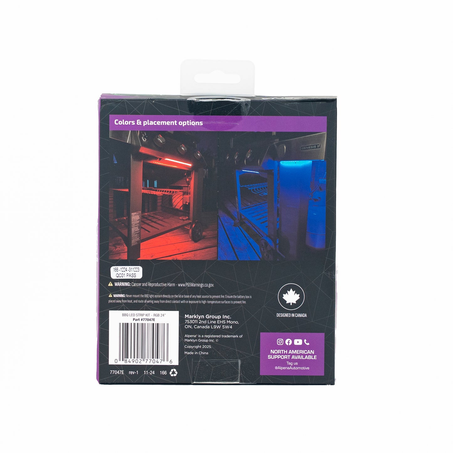 BBQ LED Light Kit – 24in RGB with Battery