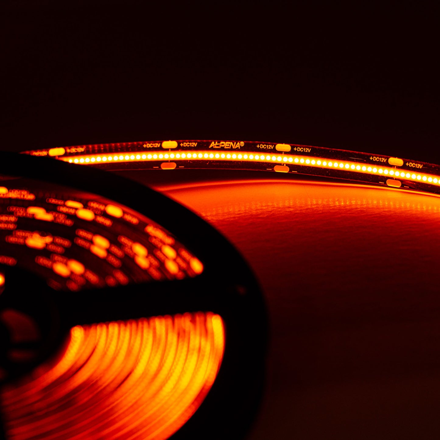 Alpena Ultra LED Strip Roll – 5M | High-Density 512 LEDs/m | Cuttable, Waterproof, 12V DC | Car Interior & Exterior Lighting