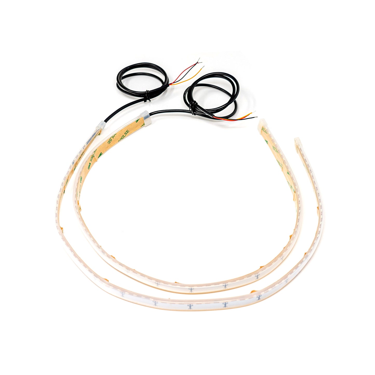 Alpena Headlight LED Strip Kit – Amber/White, Dual Color LED Strip Lights for Cars, Waterproof, Turn Signal Flowing Lights