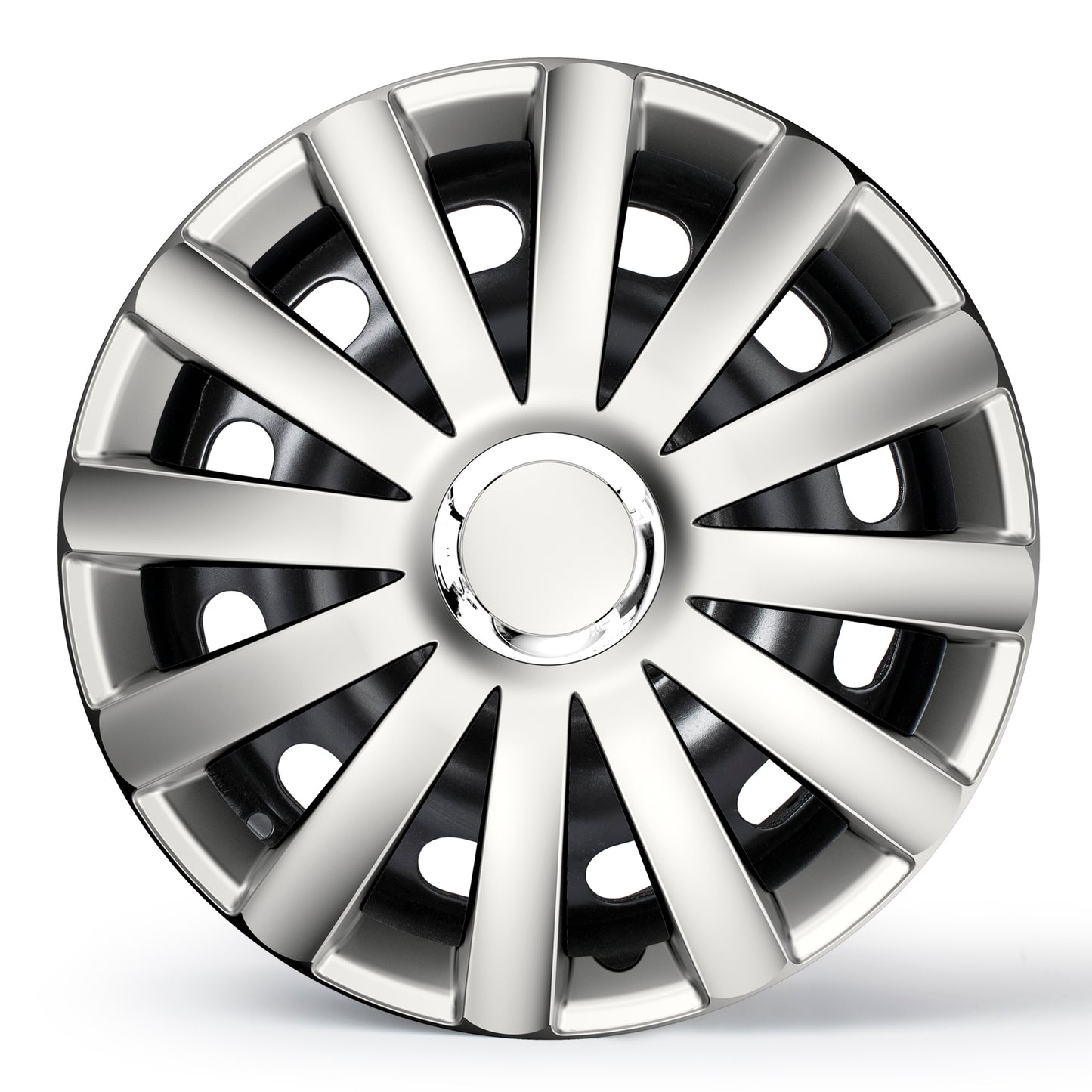 Spyder Pro Wheel Cover Kit - Silver (4 Pack)