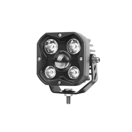 TrekTec S5 LED Pod Light – Compact Off Road Spot Beam Driving Light for Cars SUVs and ATVs 12 to 24V DC IP67 Waterproof Durable Alloy Construction High Powered LED for Trails and Overlanding