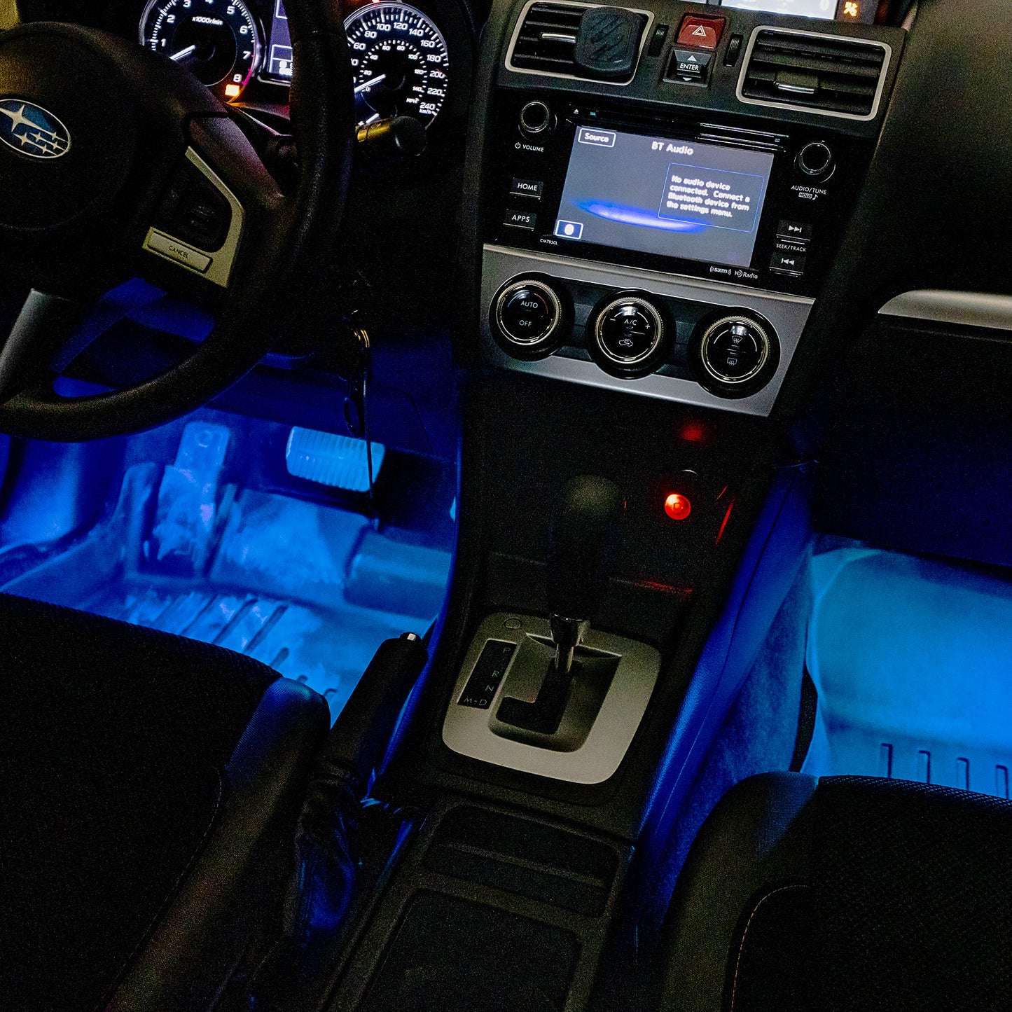 FloGlo LED Light Strip Starter Kit, 2 x 12" Strips