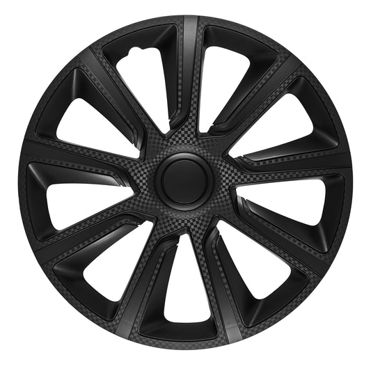 Ivo Carbon Wheel Cover Kit - Black (4 Pack)