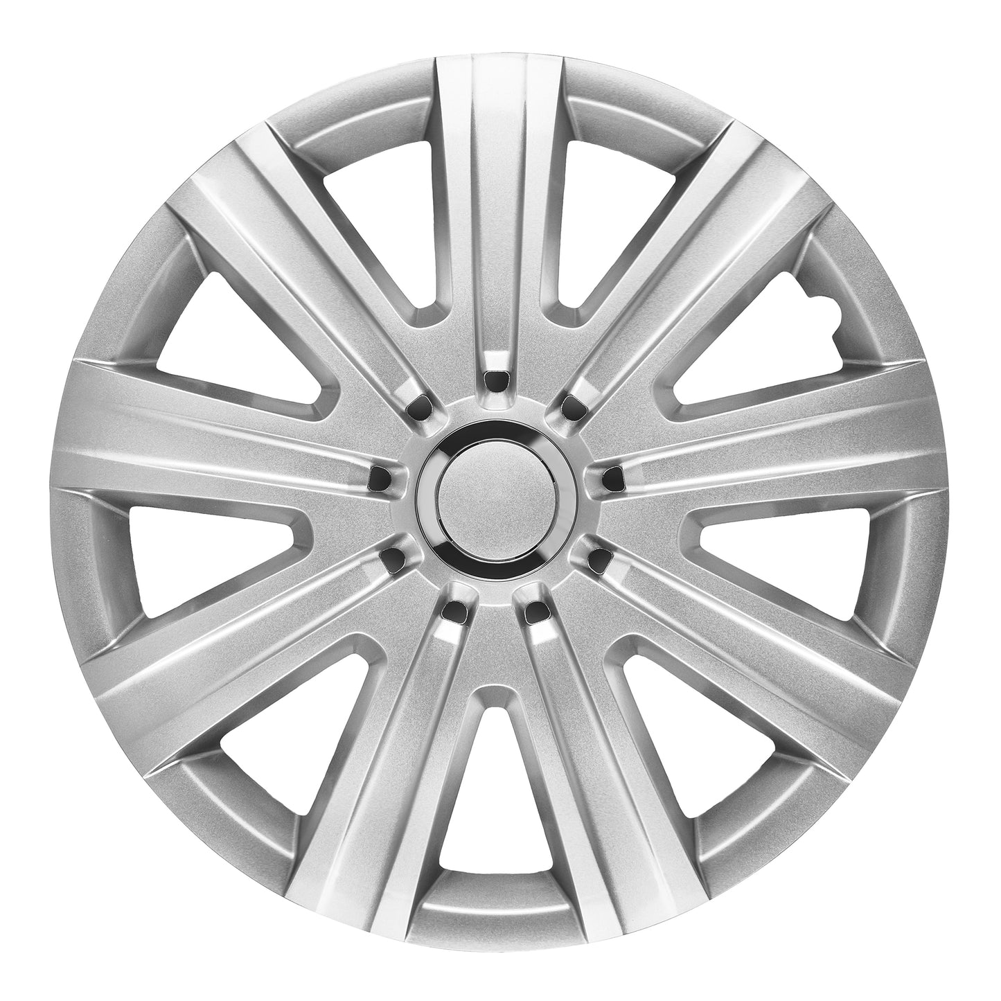 Nero Wheel Cover Kit - Silver (4 Pack)