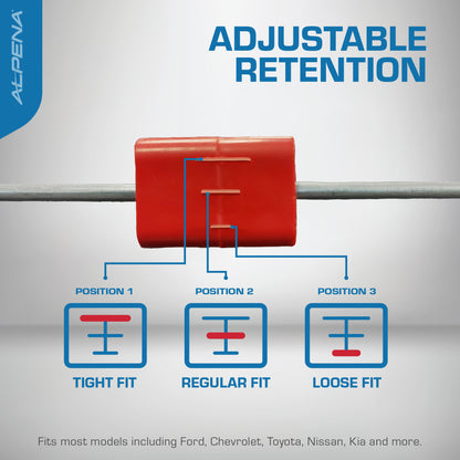 Alpena Austin Black & Bronze Wheel Covers – Set of 4, European-Made Hubcaps – 16-Inch Universal Fit