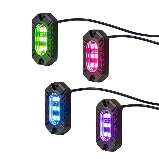 LED ToughPods Multi-Color Waterproof LED Pods