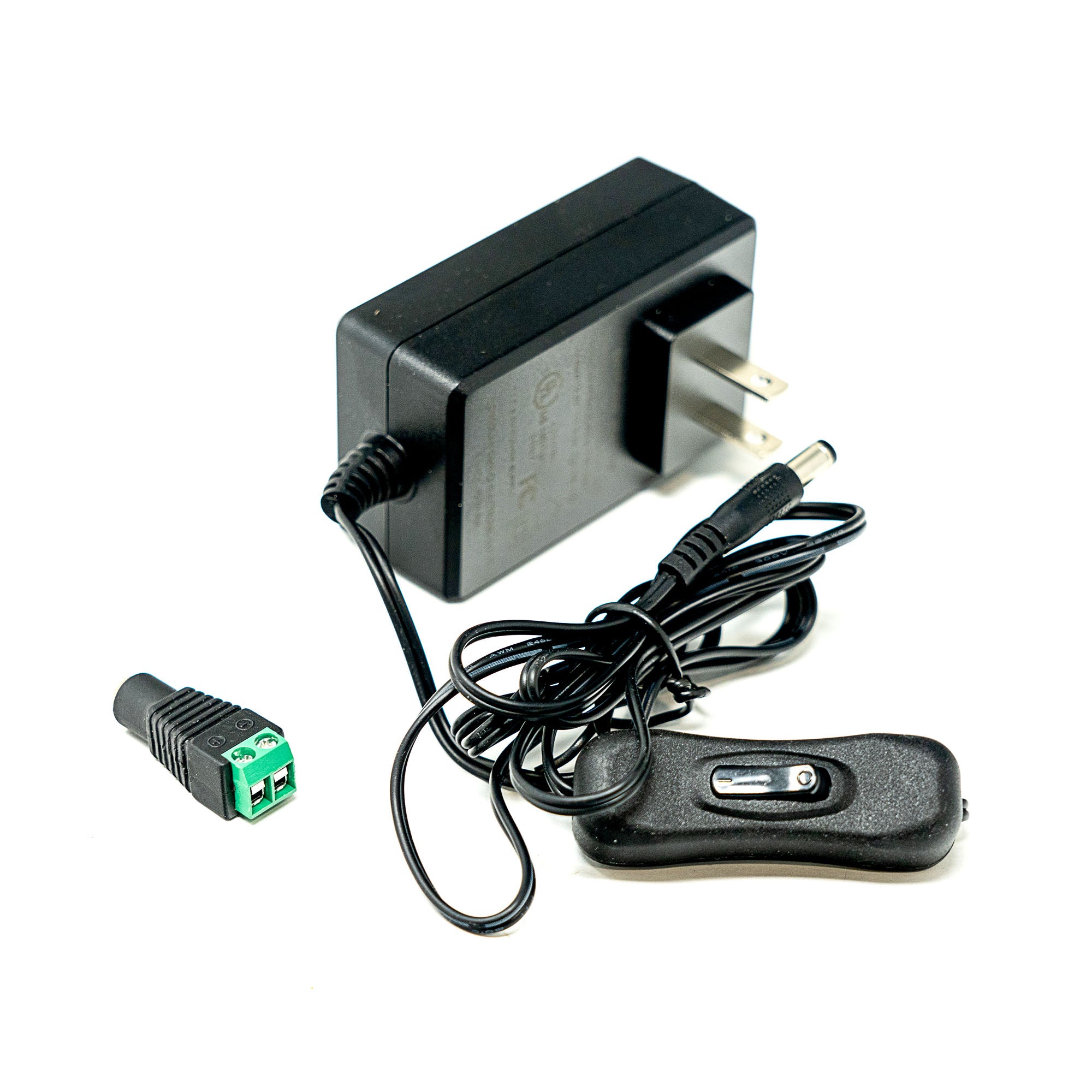Alpena 3A LED Power Adapter, 110V AC to 12V DC Converter with UL-Certi