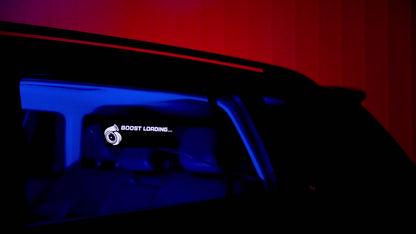 Alpena Sound Reactive LED Car Window Sticker/Ready to Glow Light-Up Decal, Music Sync Car Mod Accessory, Trendy Wireless Sticker for Custom Looks, Easy to Stick & Remove