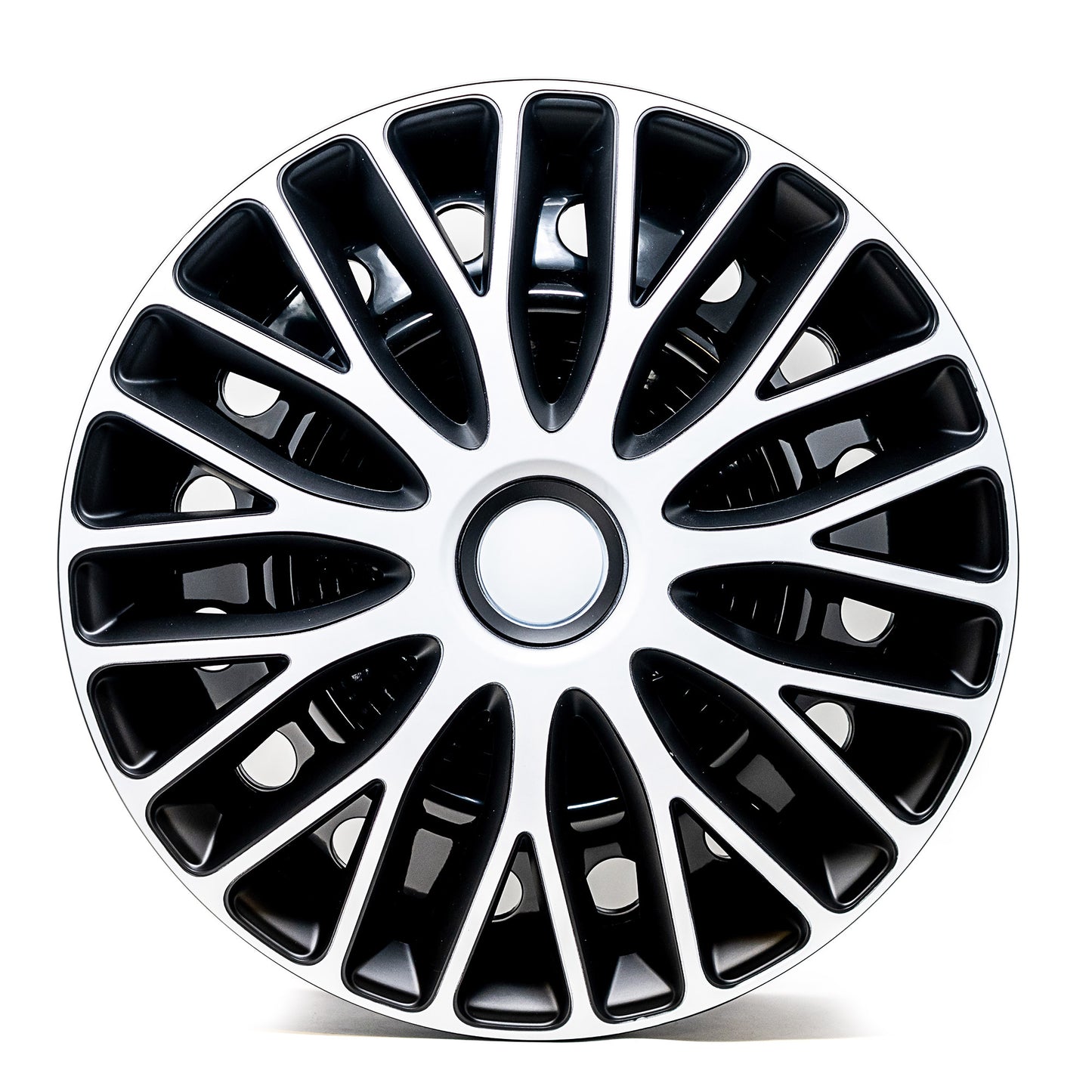 Vasco Wheel Cover Kit - White & Black (4 Pack)