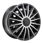 Austin Wheel Cover Kit - Silver & Black (4 Pack)