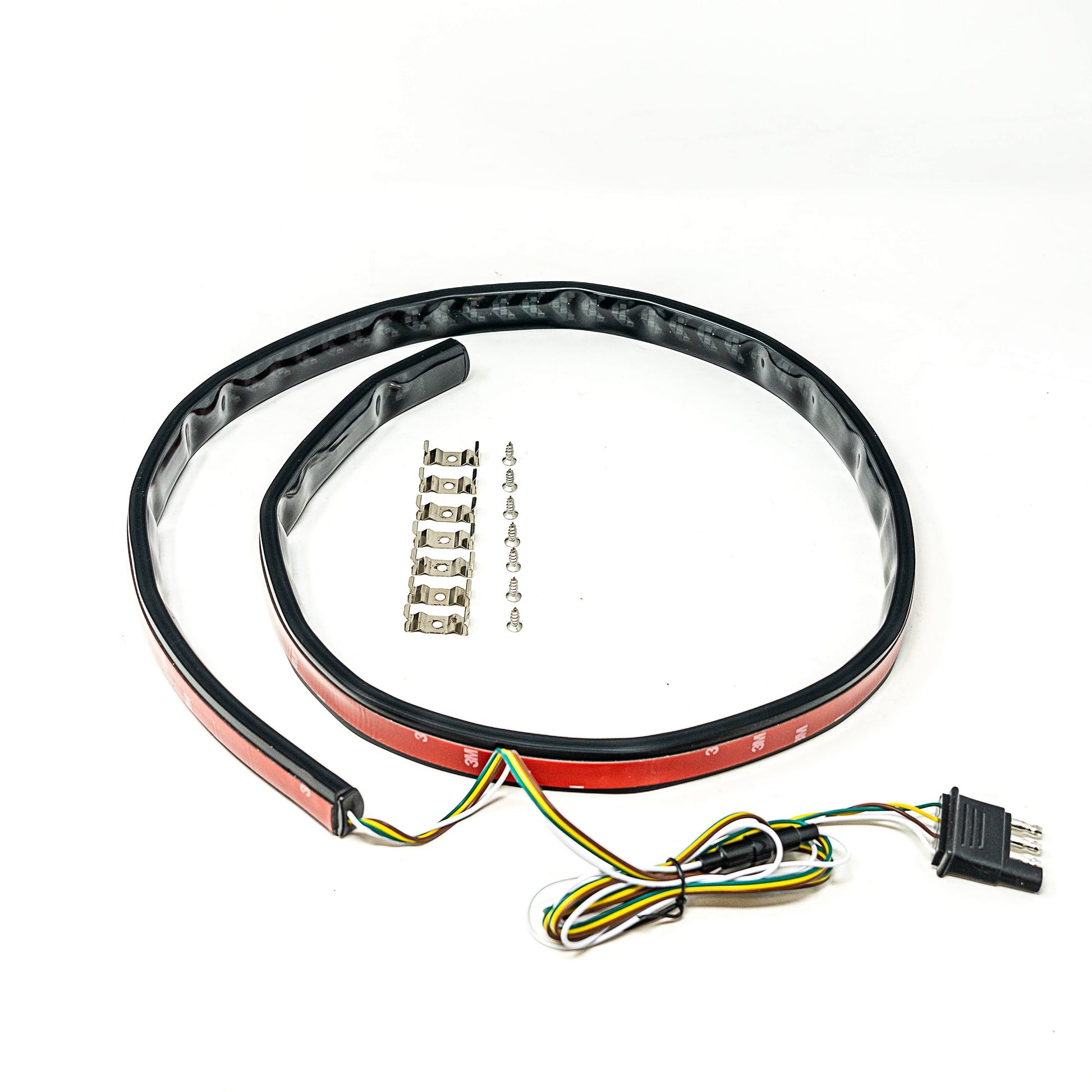 Flexible LED Light Strips w/Adapter - Peel & Stick