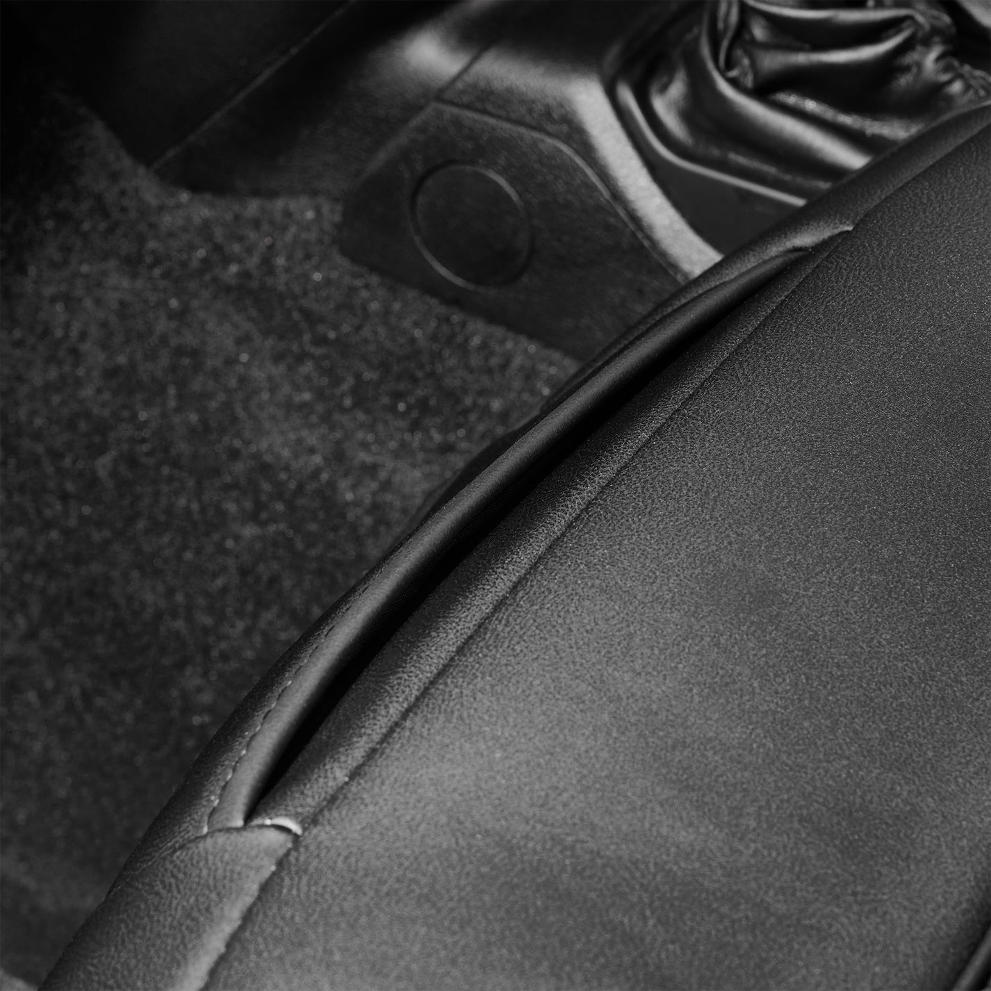 Grey Luxury Series Seat Cover Front Seat Kit (2 Pack) Alpena