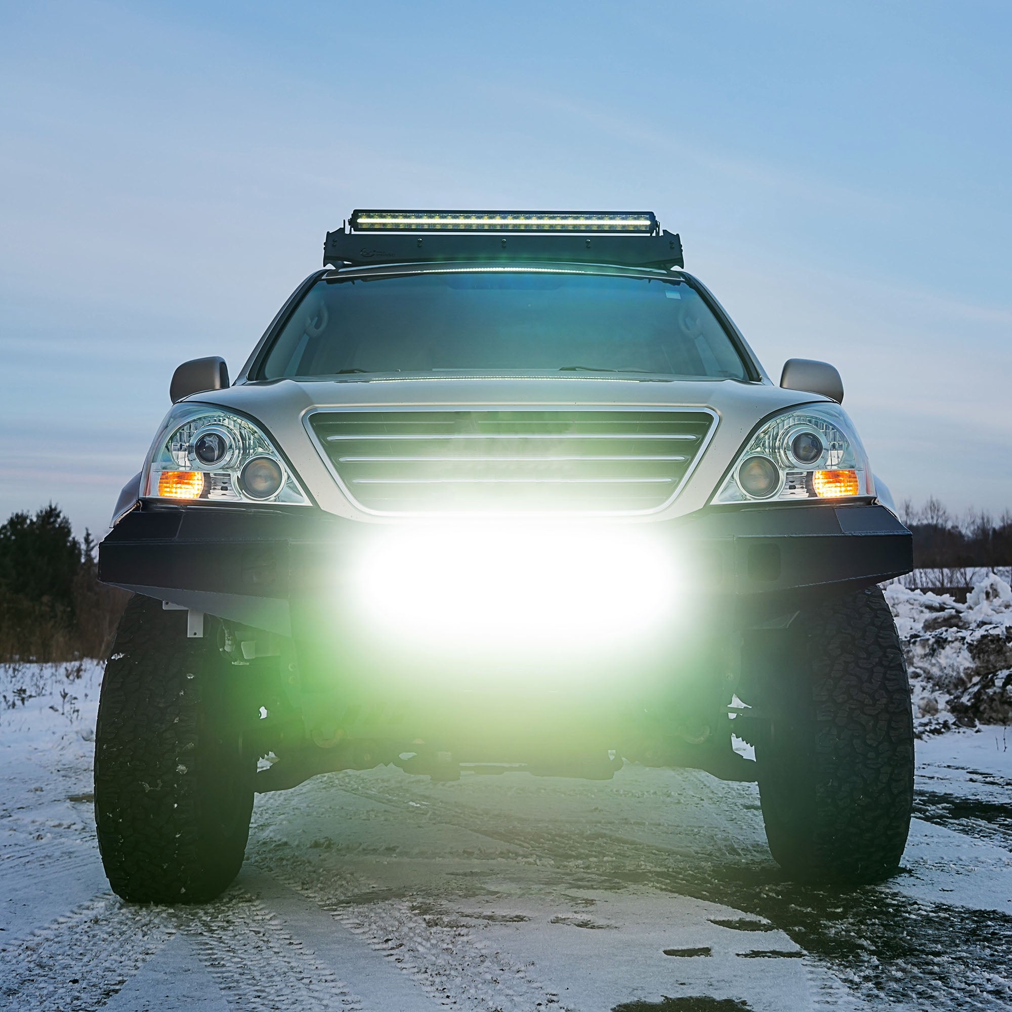 Off road led light deals bars for trucks