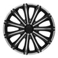 Nero Wheel Cover Kit - Silver & Black (4 Pack)